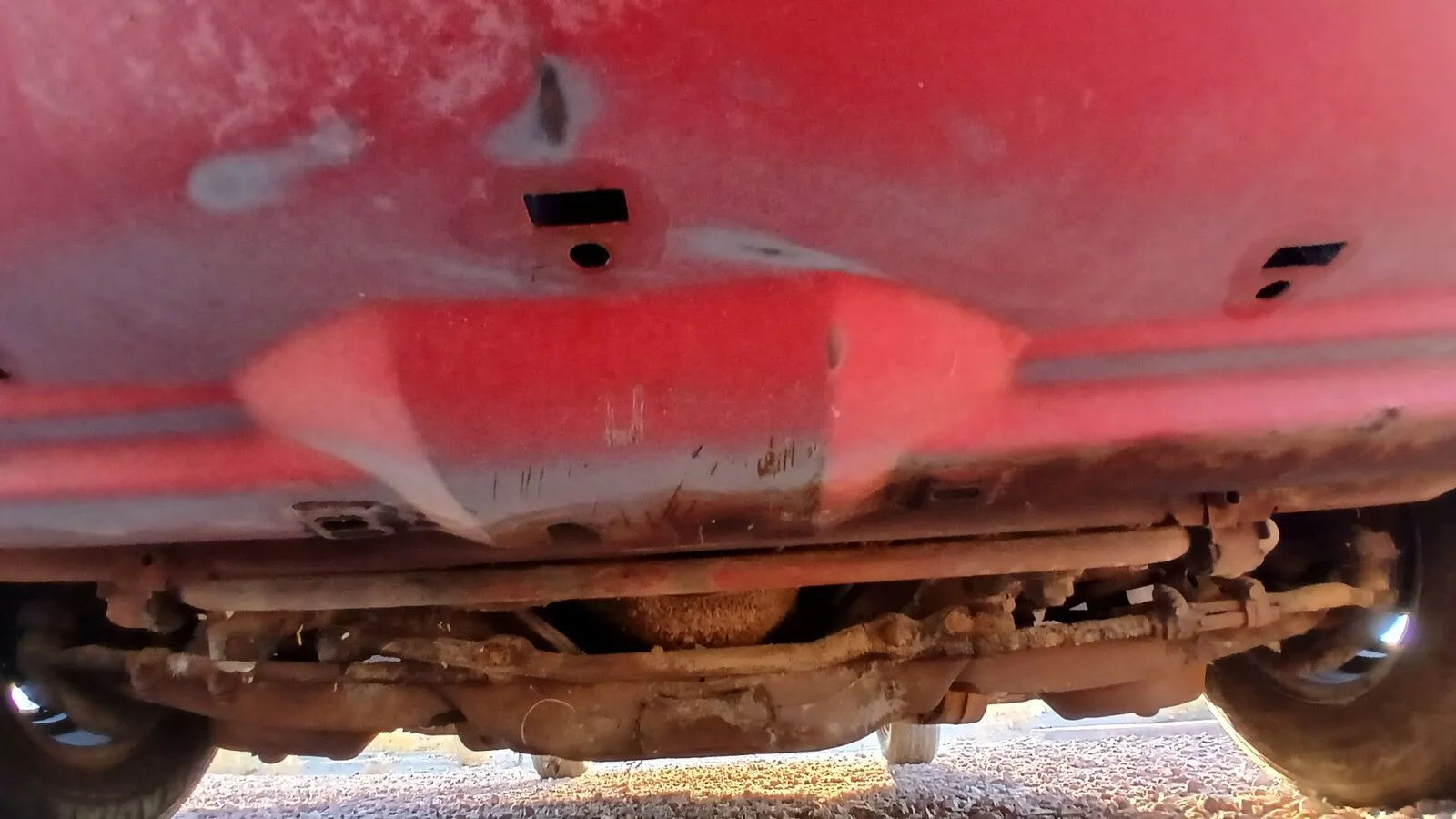 Front underside